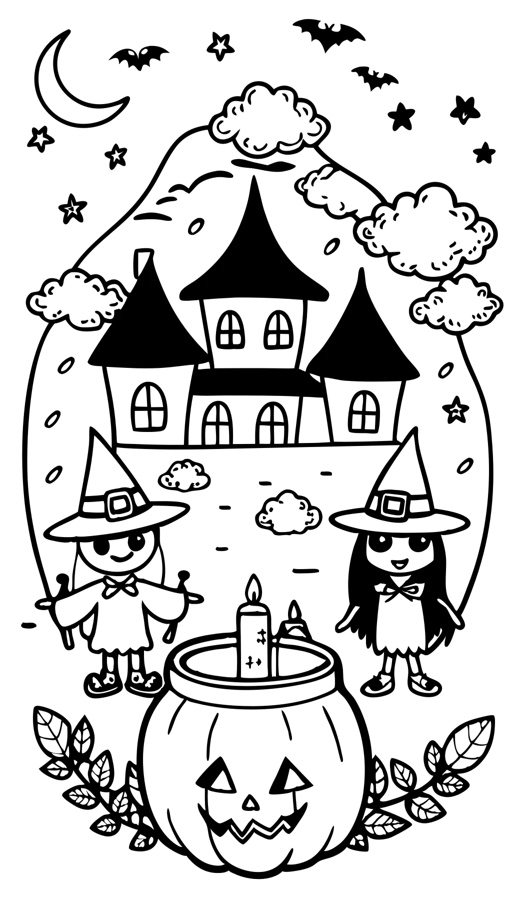 coloriage hocus pocus